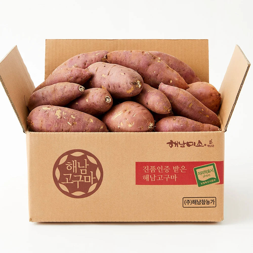 Sweet Potatoes Hae-nam Beni Haruka Unwashed Honey 2kg/3kg/5kg[Suplelin]