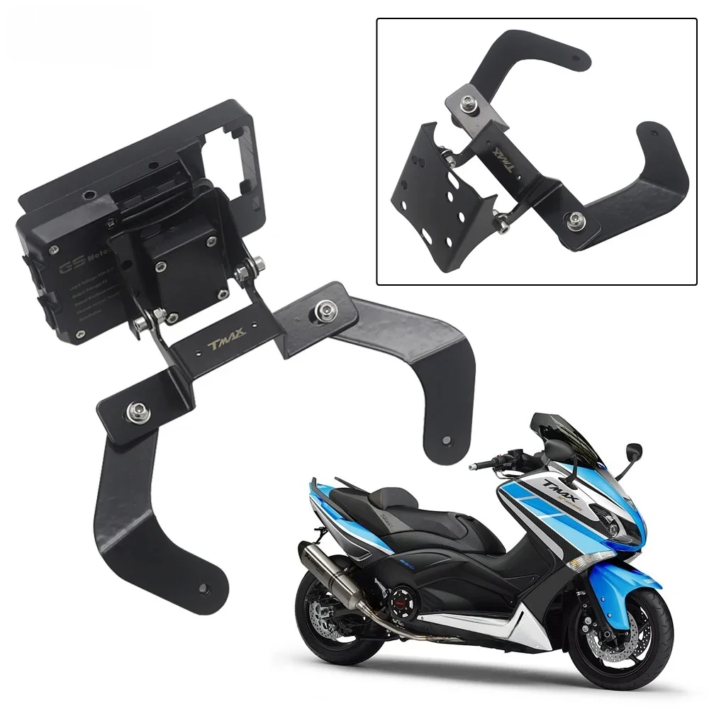 Voor Yamaha Tmax 530 T-Max 530 2012 2013 2014 2015 2016 Motorfiets Accessoires Windscren Bracket Mount Smartphone Gps houder - afbeelding 2