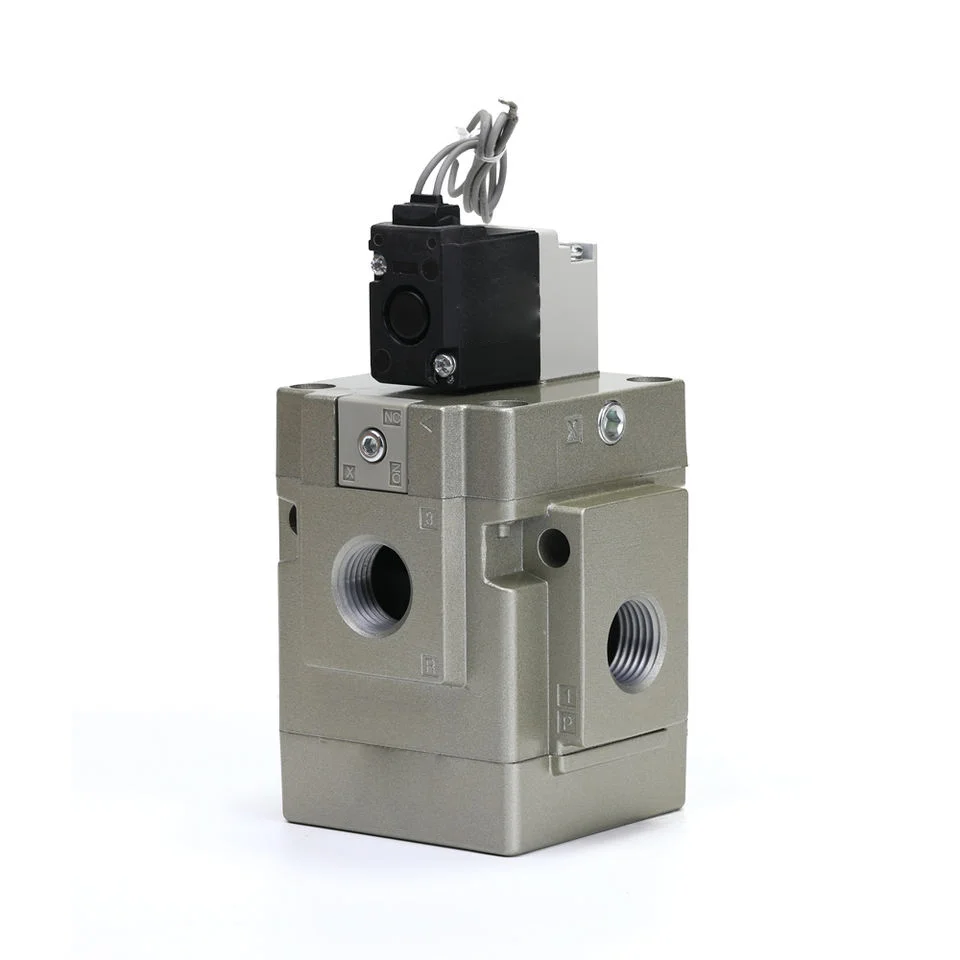 Pneumatic 2/3 Solenoid Valve VG342 Vacuum External Internal Pilot Type Lead Wire Solenoid Valve Large Flow