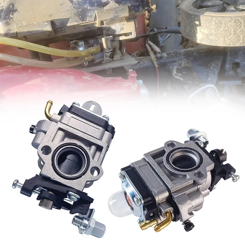 Imagen 2 del producto Carburador TU26 para Walbro 40-5 embellecedor Compatible con Mp15 43Cc 52Cc Cg430 Cg520 Bc430 Bc520 carburador embellecedor de cortacésped con corte de cepillo