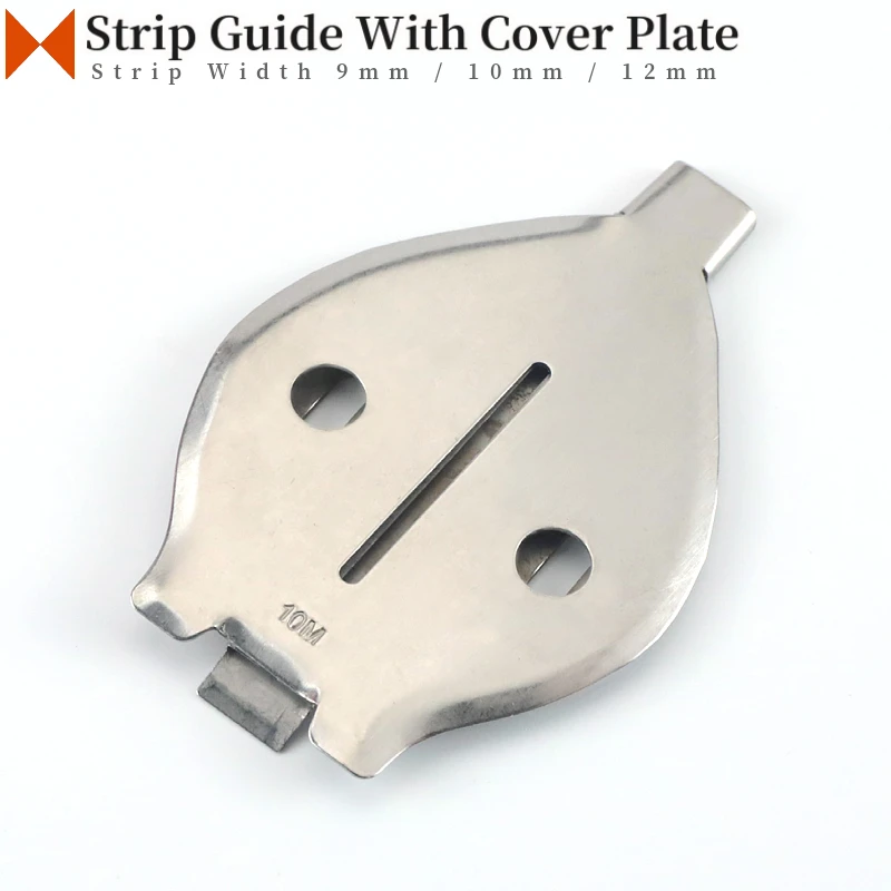 21140 Strip Guide With Cover Plate For Sewing Machines Accessories Tape Size 9mm 10mm 12mm