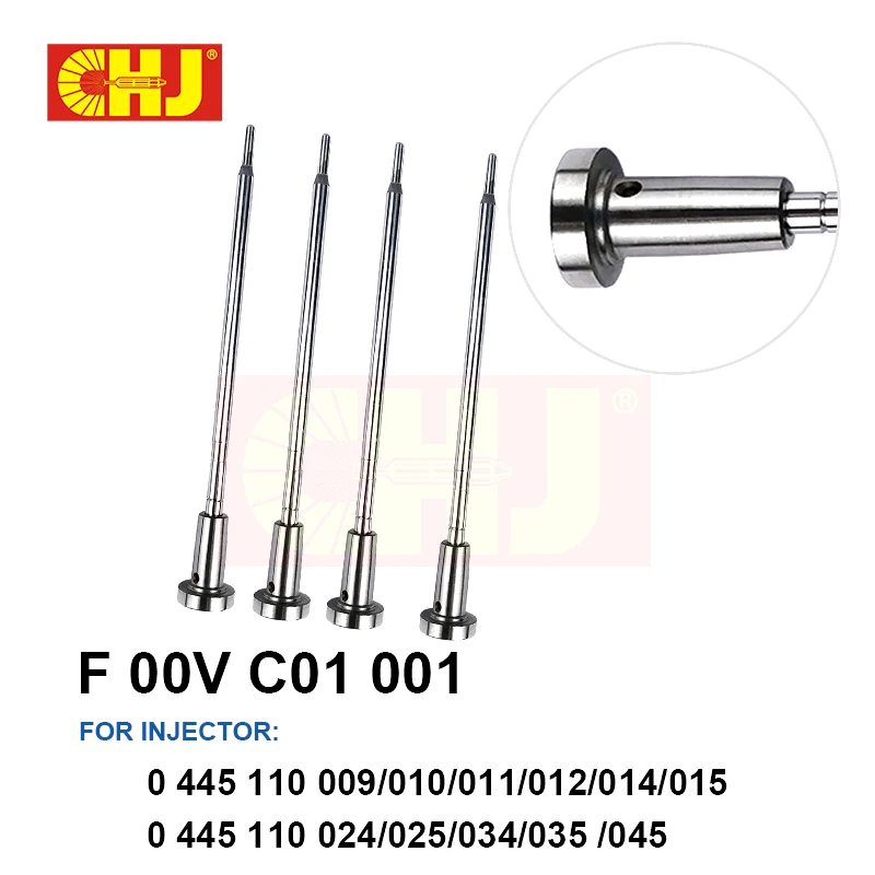 F00VC01001 Diesel Fuel Injector Valve Assembly For Injector 0445110009 010 012 014 015 024 034 045 046 070 071 073 072 093 094