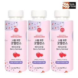 식사대용 간편 쉐이크! 굿밸런스 베리 50g x3개/간편식 맛있는 식이섬유 단백질 오트밀