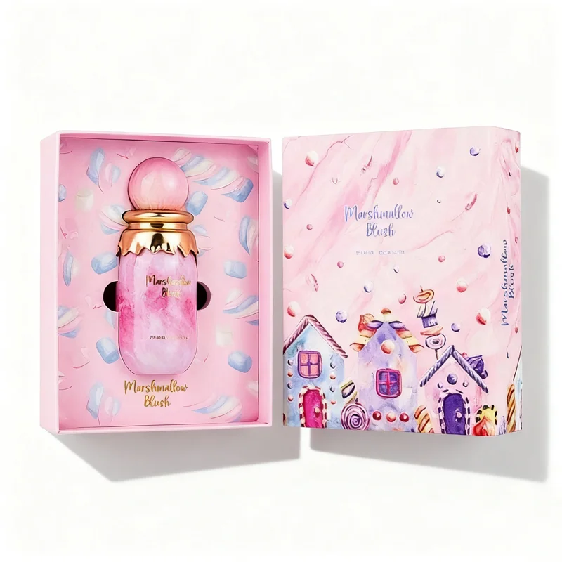 

Парфюмерная вода Paris Corner Marshmallow Blush EDP для женщин, 100 мл, сладкий аромат клубники и ванили, стойкость 24 часа, фруктово-гурманский парфюм