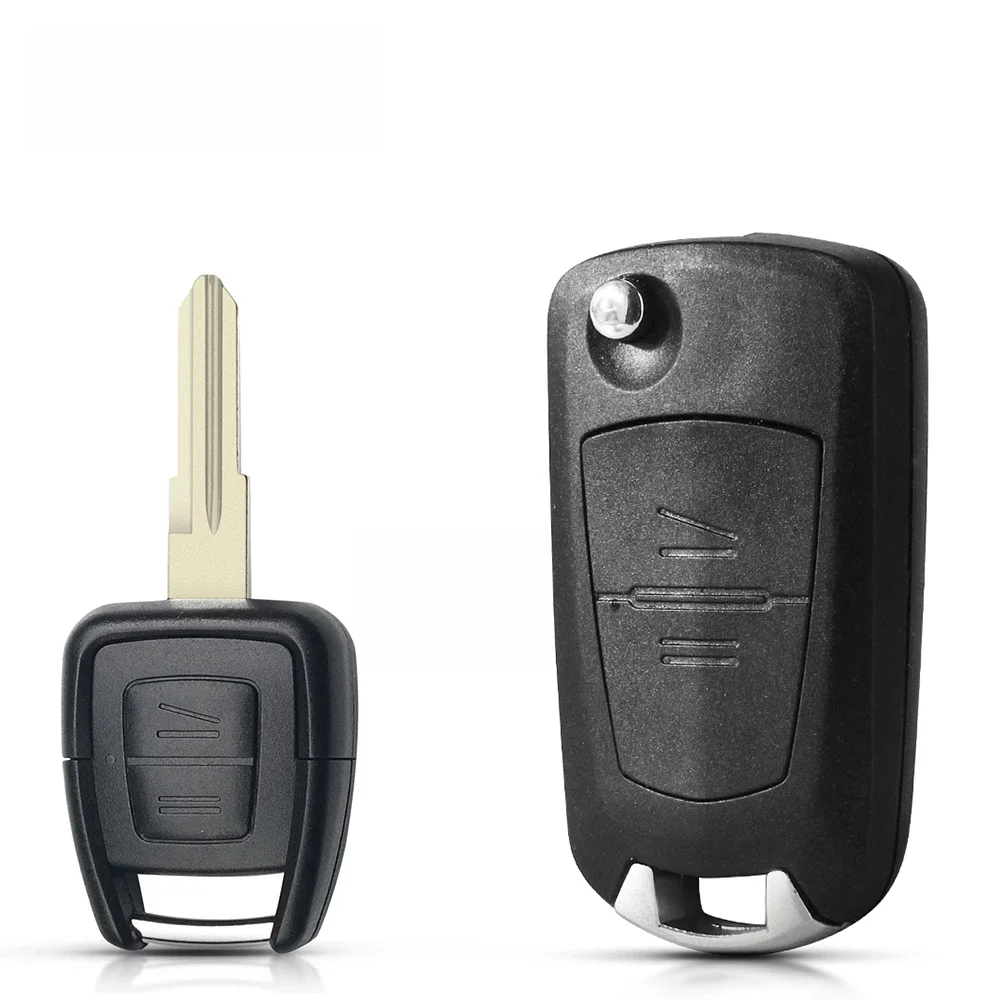 EllYYOU-Étui à clé de voiture modifié, coque de clé à distance à 2 boutons pour SachOpel, Astra, Zafira, Vectra, Omega, HU100, HU46, HU43, YM28