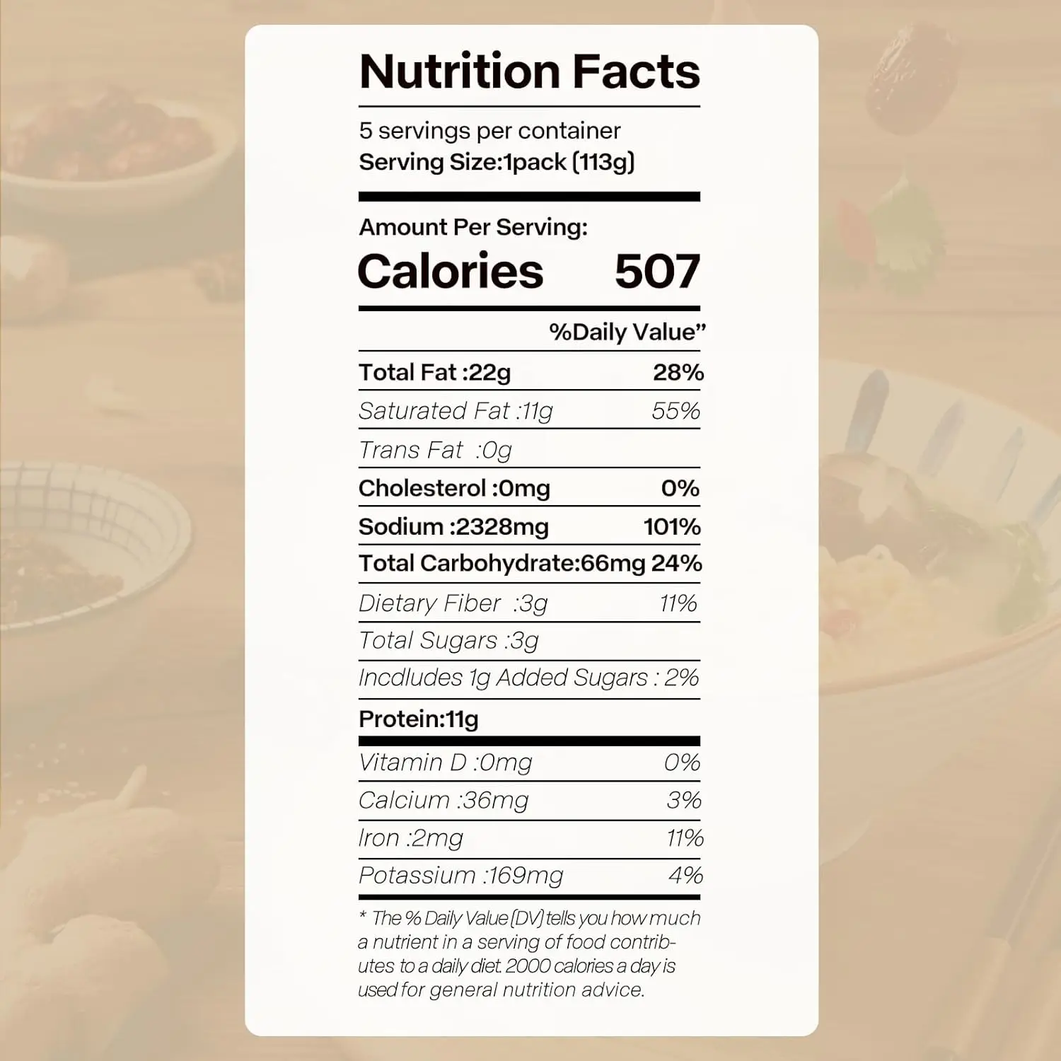 Baixianginstantnلحم الخنزير نكهة حساء العظام ، g * 5