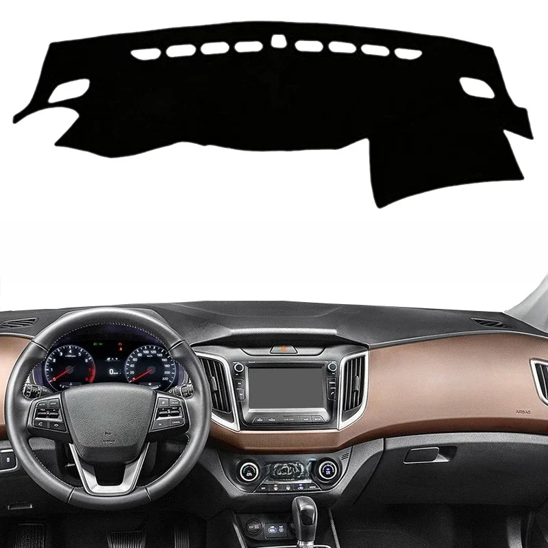 Dla Hyundai Creta Ix25 2014 2015 2016 2017 2018 2019 2020 LHD RHD samochodów Auto pokrywa deski rozdzielczej dywan Cape Dashmat podkładka ochronna — zdjęcie 2