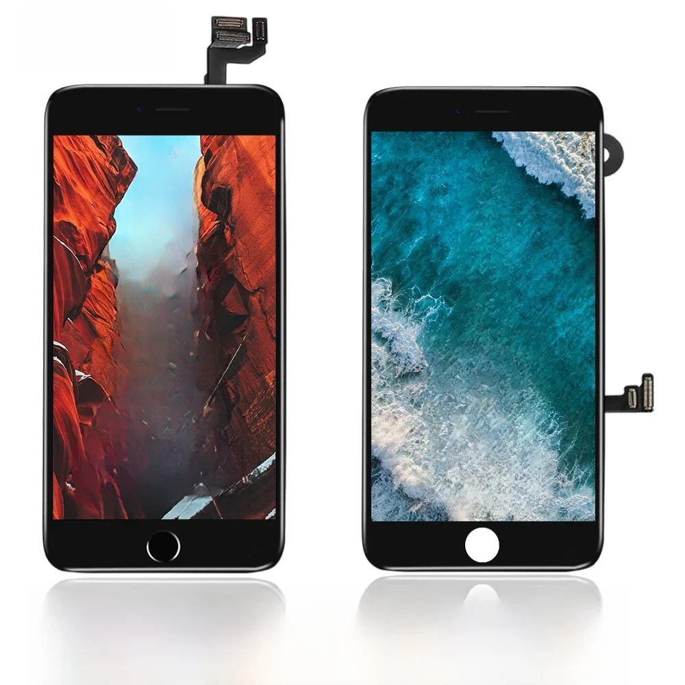 Pełny zestaw ekranów do iPhone'a 6 6S 7 8 Plus 6P 6SP 7P 8P Wyświetlacz LCD Ekran dotykowy Digitizer Wymiana Pantalla + Aparat fotograficzny — zdjęcie 2