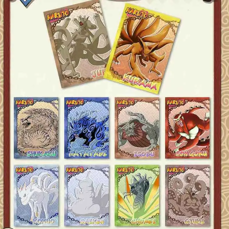 Naruto Collection Cards Wholesale Booster Box 2025 Miao Gu Anime Game Collection Card Board Game Card Children's Holiday Gift