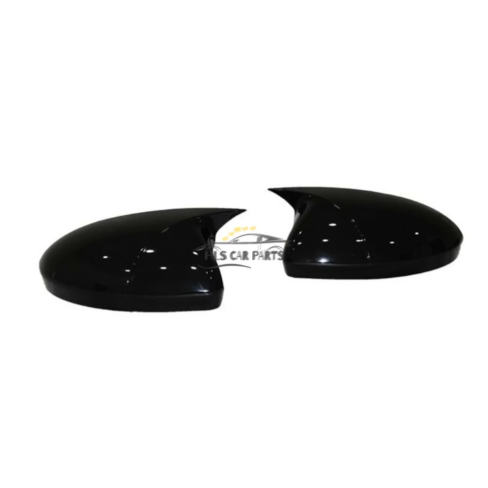 Bat Mirror Cover for Peugeot 208 2012-2018 Model Year Car Accessories Piano Black Tuning Auto Sport Design External Part