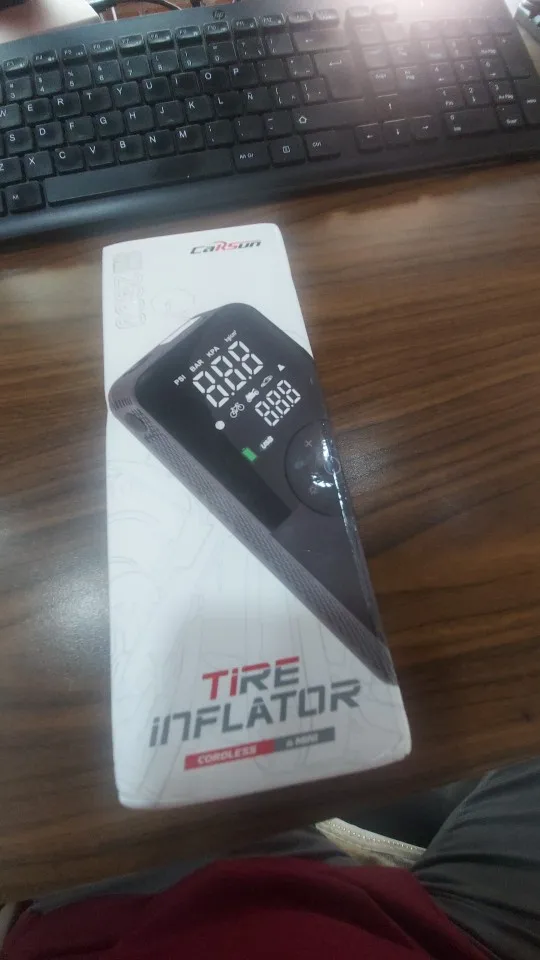 VanVolt AirGo™ Cordless Digital Tyre Inflator - Portable 150 PSI Air Pump photo review