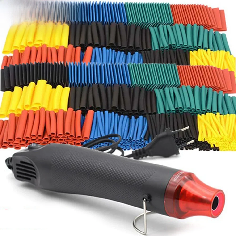 Heat Shrink Tubing Kit, Shrinkable Wire, Shrinking Wrap, Connect Cover, Cable Repair Protection,