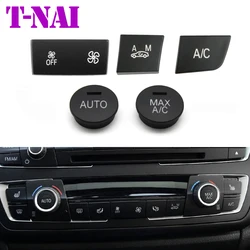 Dashboard Air Volume Air Conditioning Wind Fan MAX AUTO AC Switch Control  Button For BMW 3 Series F30 F35 F32 F33