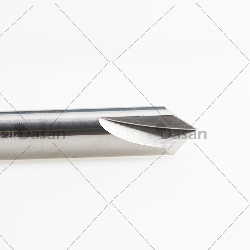 1 Uds broca de chaflán HRC55 3MM 4MM 5MM 6MM 8MM 10MM herramientas de biselado de taladro de agujero de máquina acero de carburo para aluminio