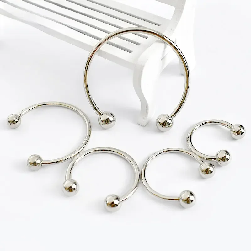 5/10pcs deepeel 15-60mm Metall U-förmige Ringe Schnalle Bade bekleidung Bikini-Verschluss doppel