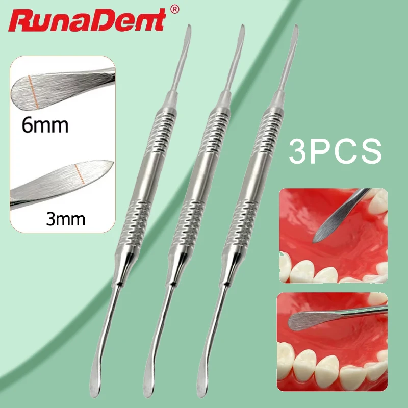 

Double Ends Dental Implant Elevator Titanium & Stainless Steel for Retracting & Separating Tissue in Implant Surgery