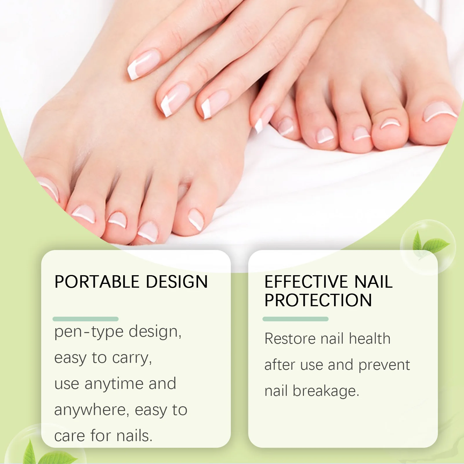 Nagelpflegestift, stärkt die Nägel, feuchtigkeitsspendend, repariert Nagelhaut, verhindert Nagelbruch, gesunde Reinigung, Glanz, Onychomykose-Pflegestift