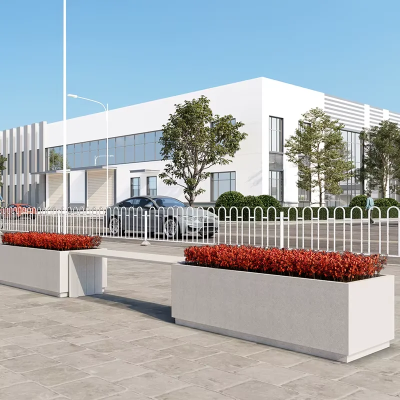 

Metal steel outdoor flower pots manufacturers large modern aluminum large outdoor villa flower box aluminum alloy flower box