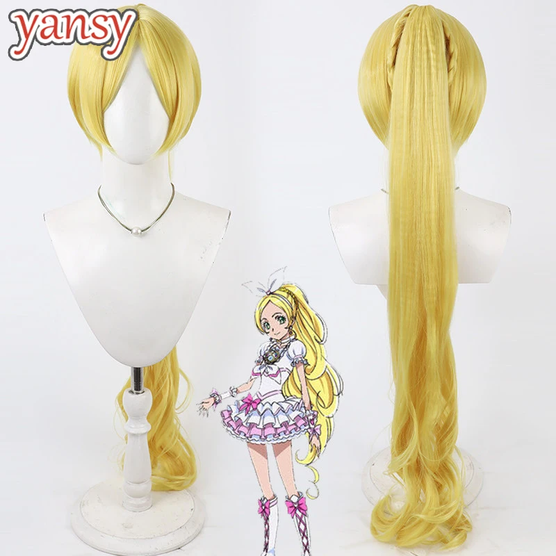 parrucche-sintetiche-yansywig-per-cosplay-di-minamino-kanade-serie-precure-cure-rhythm-parrucca-a-coda-di-cavallo-bionda-ondulata-lunga-100-cm-resistente-al-calore