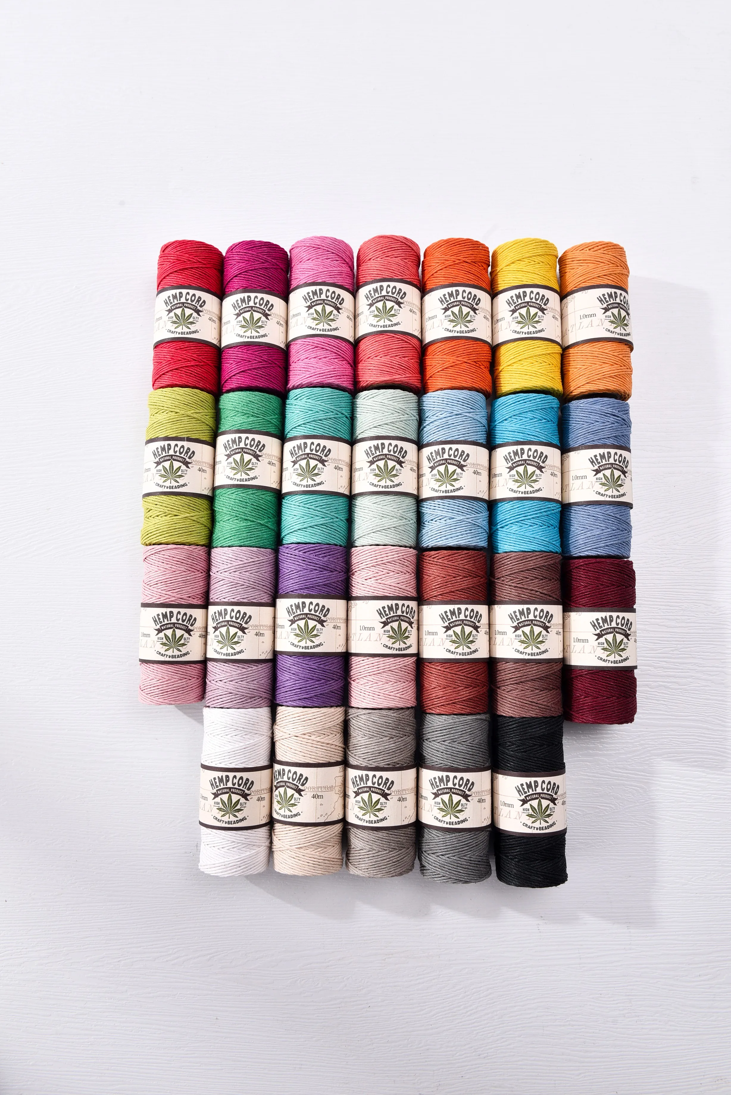 1.0mm Hemp Cord String for Jewelry Making, Flax String Cord, Natural Twine Cord for Handmade Bracelets Keychain Craft Making