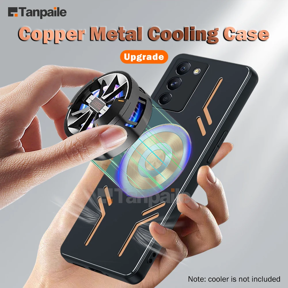 

Magnetic Cooling Case For Lenovo Legion Y70 Shockproof Copper Metal Heat Dissipation Cover