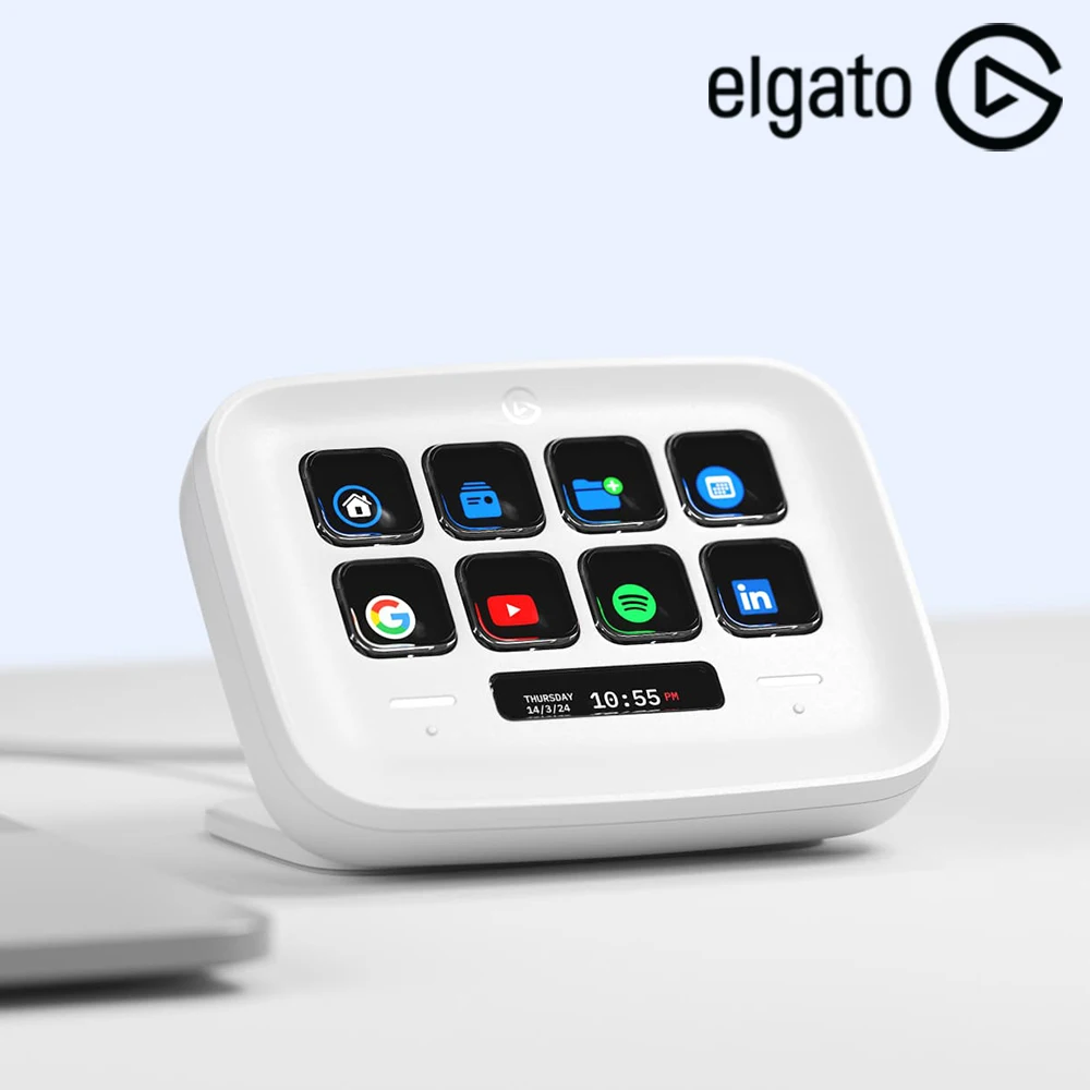 Elgato Stream Deck Neo White 8 клавиш | AliExpress