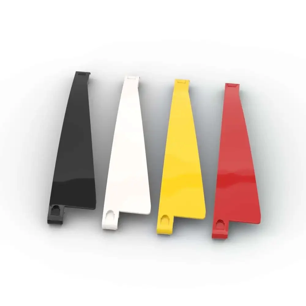 MOC 1 pièces 4527 5426 panneau incurvé # Kit de blocs de construction coniques à gauche, 52 3x13, château de maison, particules de briques, jouet pour enfants, cadeau d'anniversaire