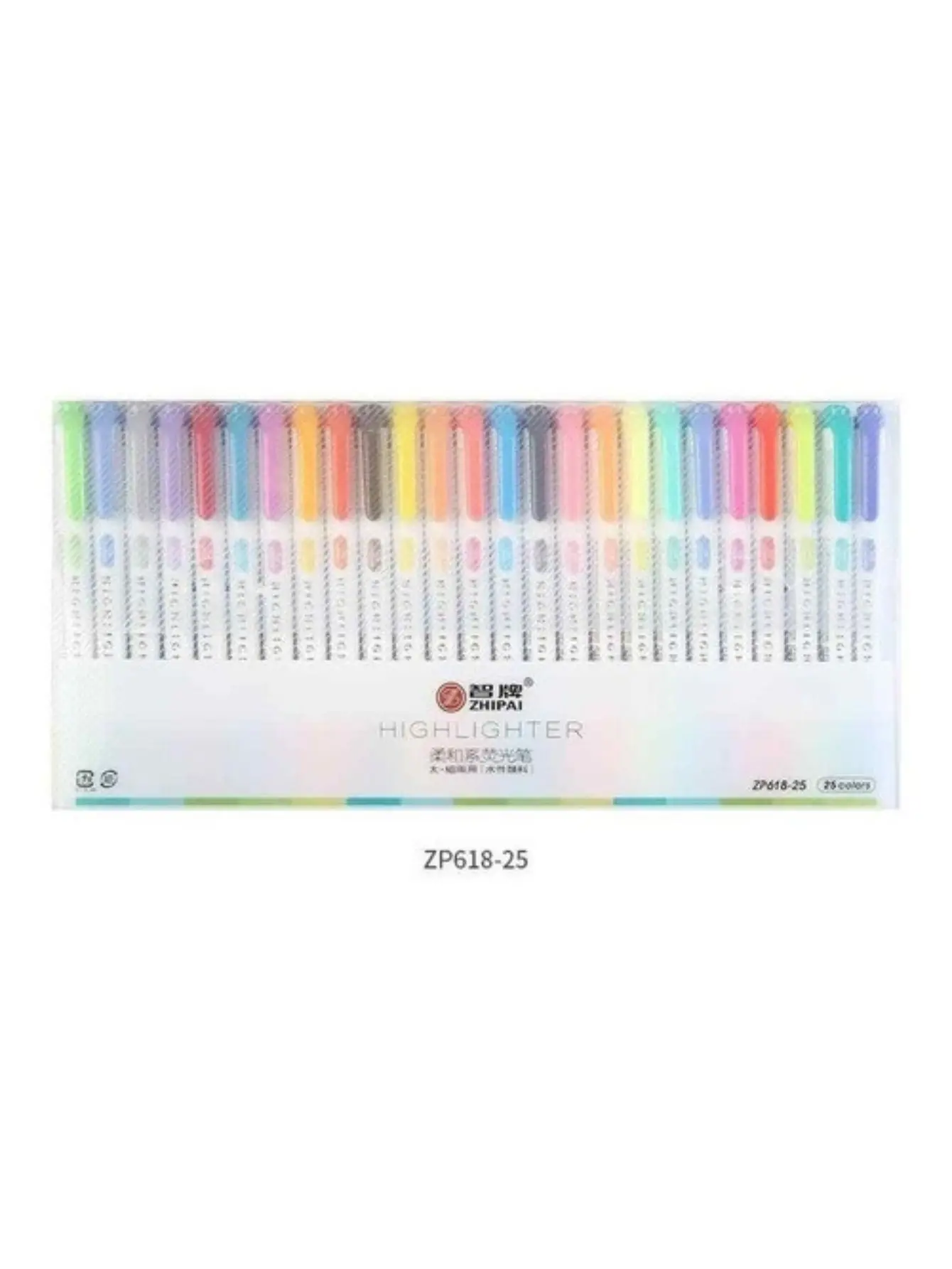 25 Mildliner highlighters 2 points