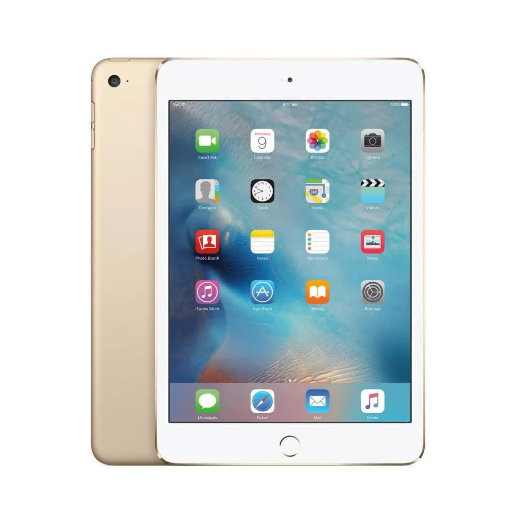 Apple-Tablette iPad Mini 4 Débloquée et Originale, Wifi/3G, 2 Go de RAM, 16 Go/32 Go/2015 Go, Puce Dean A8 128, 7.9, Nouveauté 95%