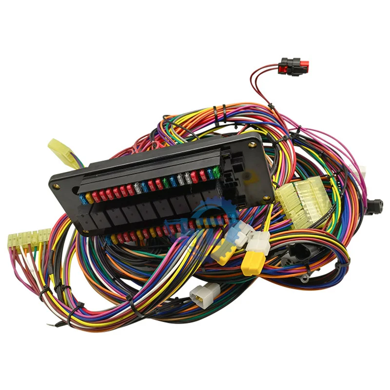 جودة عالية E320D E325D E329D حفارة فيوز صندوق الأسلاك تسخير 2758651   275-8651