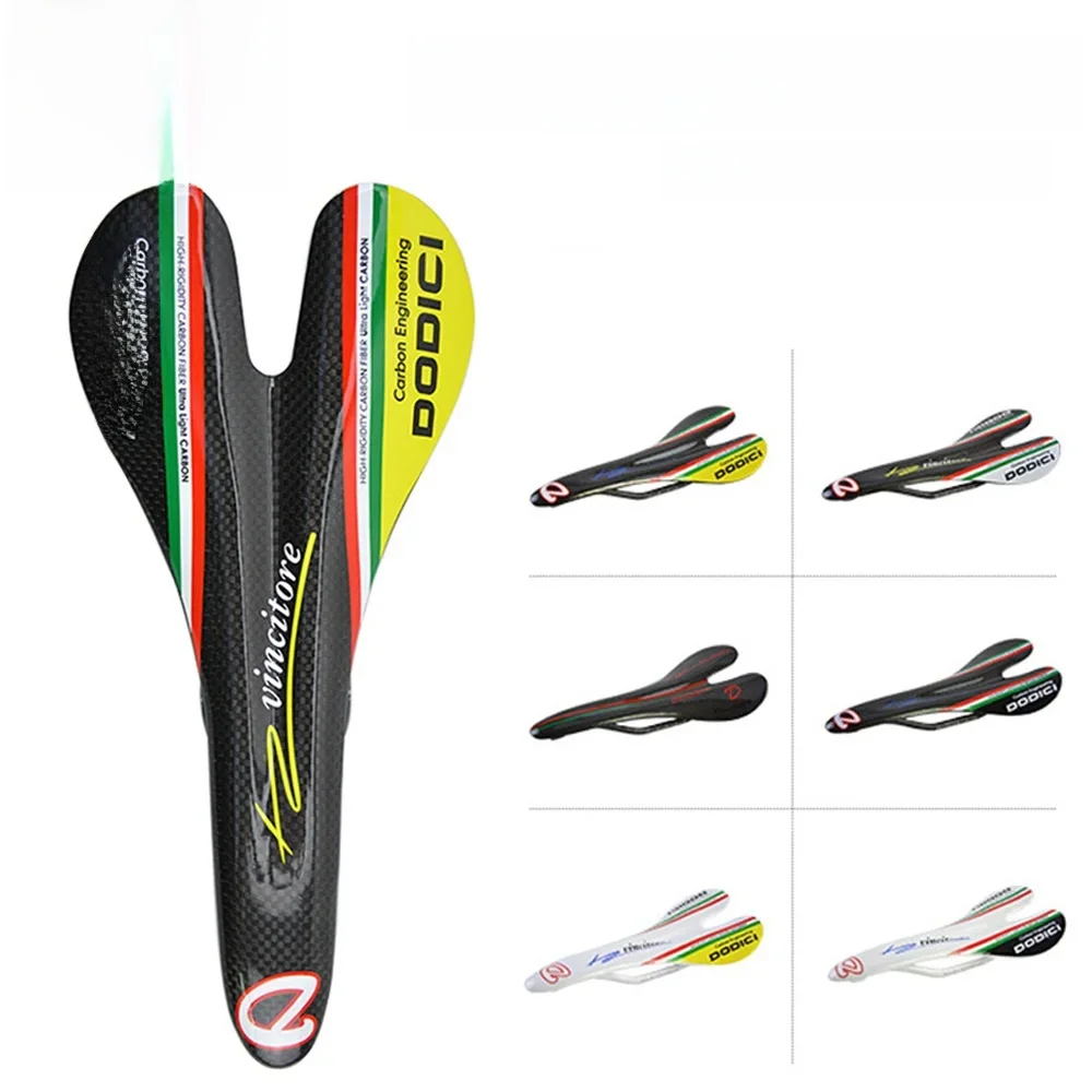 AliExpress NONE DODICI-Full Carbon Saddle, Ultralight, Road Bike, MTB Cycling, Bicycle Seat, 104g