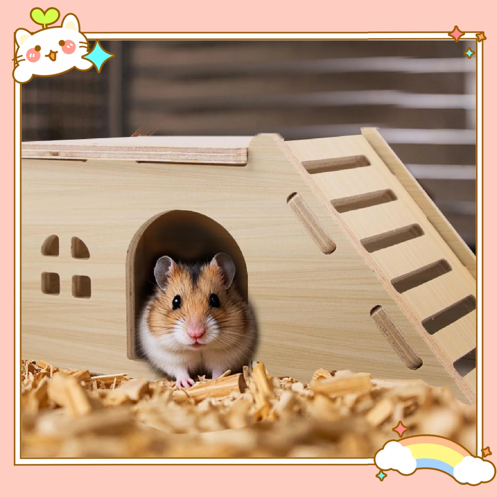 Wood Hamster Climbi… - image