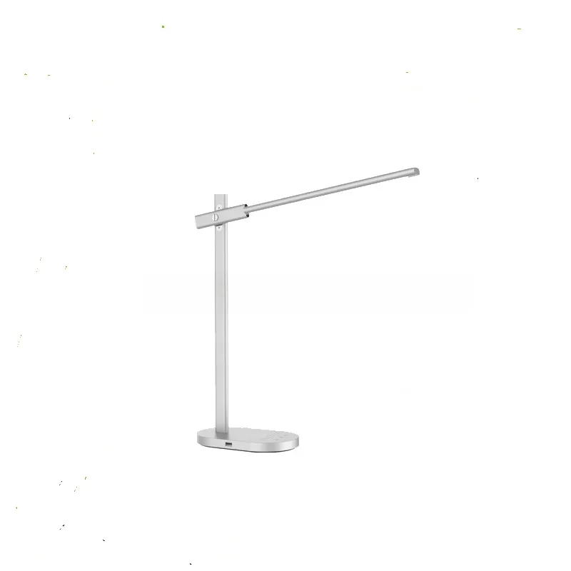 Led de mesa de alumínio cor plata
