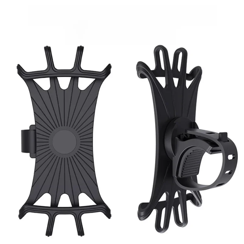 AliExpress AICSRAD Universal Bicycle Mobile Phone Holder Rotating Silicone Bicycle Phone Holder Motorcycle Handlebar Holder For 4.0-6.0 Inch Phone