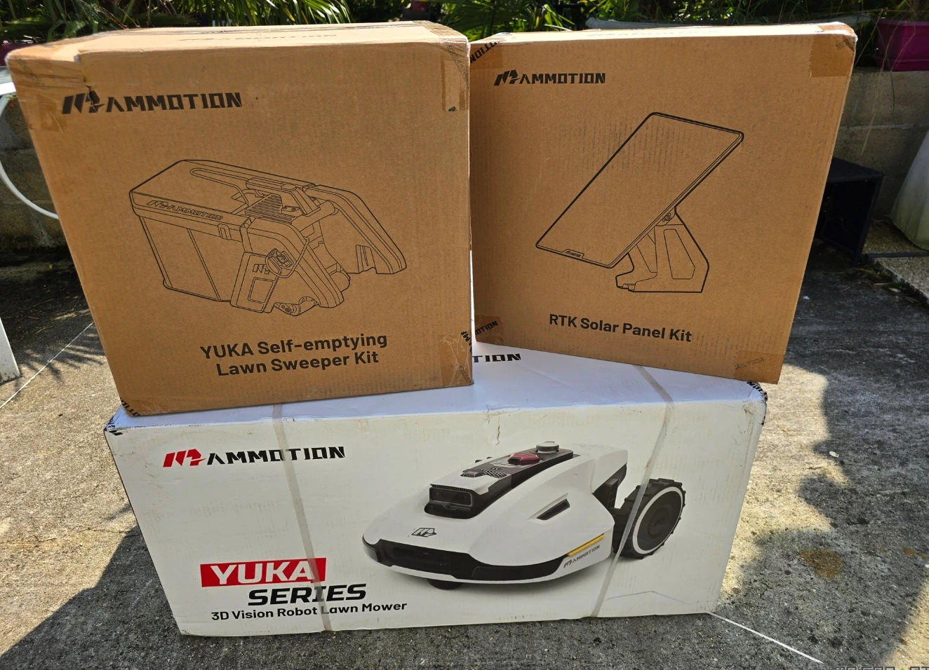 عيد الميلاد 2025 EU AU US Mammotion LUBA 2 AWD 3000، جزازة العشب الآلية الخالية من الأسلاك مصممة للمروج المعقدة والمحدرة