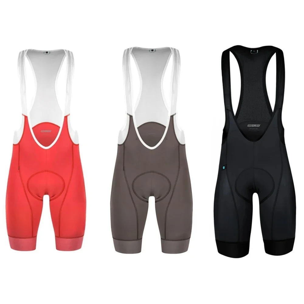 AliExpress NONE Black red brown SYN unisex bib cycling shorts for road cycling Shorts Shockproof and breathable seat Pad Men Cycling Bib shorts