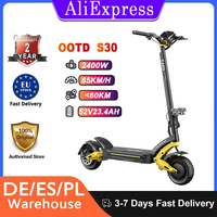 OOTD S30 Electric Scooter 1200W*2 Motor 52V 23.4Ah Battery 10\