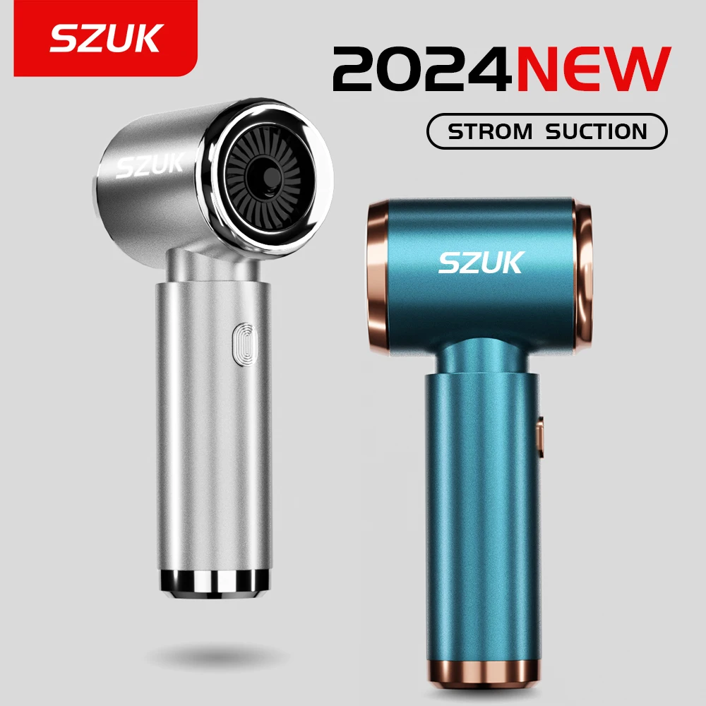 SZUK Mini Car Vacuum Cleaner Powerful Portable Cleaning Machine Handheld for Car Home Appliance Blow Keyboard Wireless Cleaner