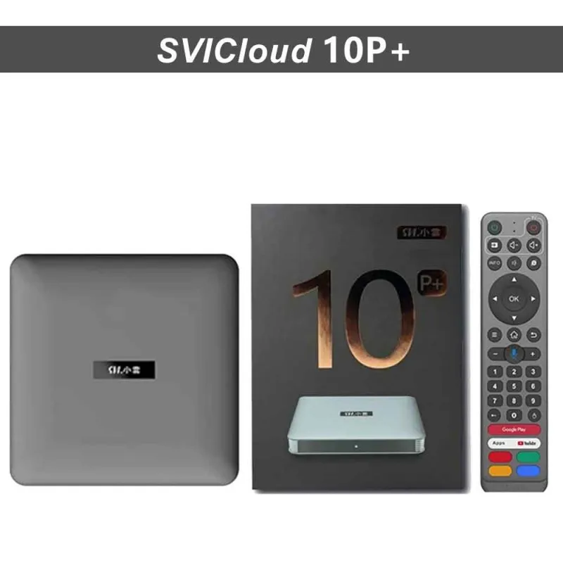 [정품]Svicloud 10P plus 2025 tv box 8K 인기 싱가포르 일본 유럽 한국 미국 캐나다 영국 태국