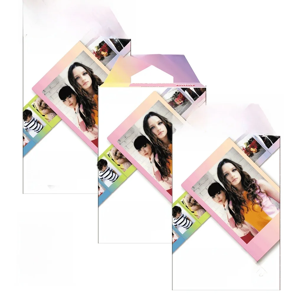Fujifilm Instax Mini Film couleur 10-50 feuilles pour appareil photo instantané FUJI Mini 12 Mini 11 9 8 25 7s appareil photo LiPlay Mini Link SP-1 SP-2