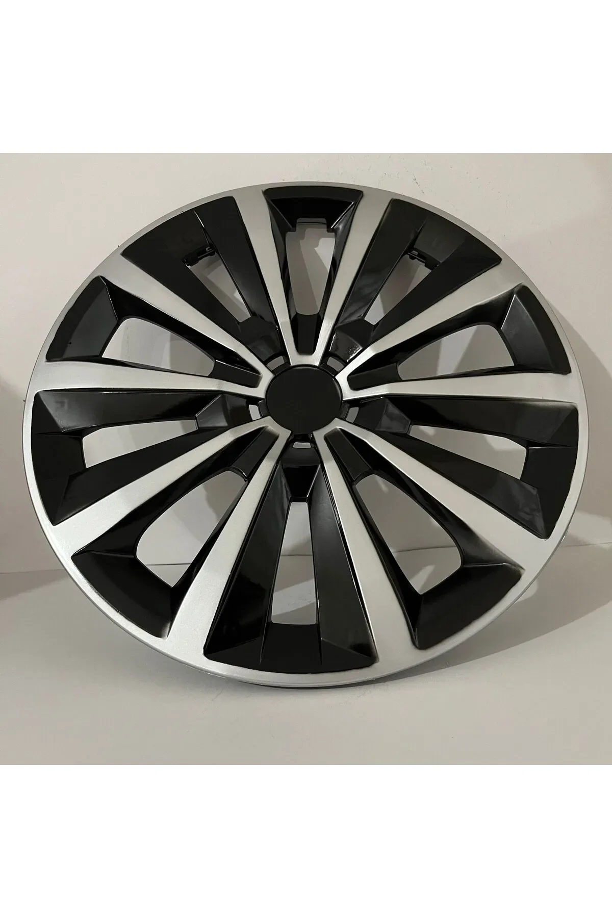 Wheel Cover Auto Caps 4 Pieces 15\'\' Inch Car Steel Look Hub Caps Unbreakable Flexible Hubcaps Automotive Decoration for Renault