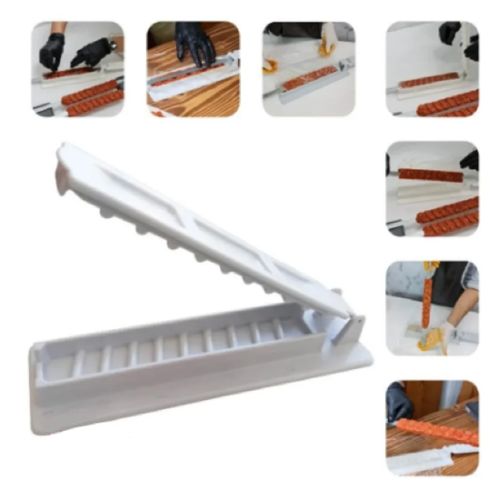 Adana Skewers Kebab Maker Barbecue Stringer Box Machine Beef Meat Vegetables Grill Kitchen Accessories Outdoor BBQ Gadget Hobby Useful Turkish Made