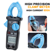 FNIRSI MC-40 Clamp Meter Digital Multimeter AC DC Voltage 600V AC 600A Diode NCV Ohm Test 6000 Counts True RMS Auto Range