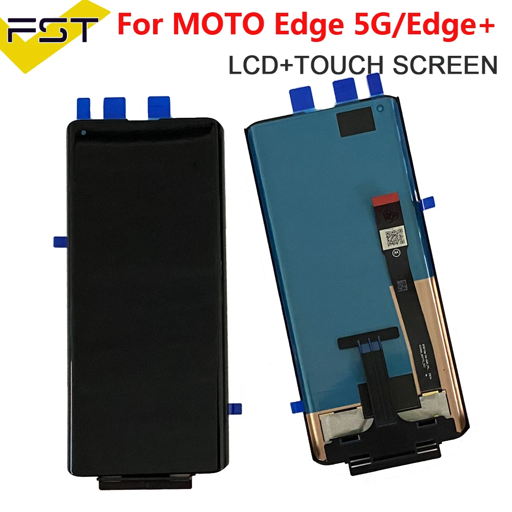 Test Original Display For Motorola Edge Plus Screen XT2061-3 LCD and Touch Screen Digitizer For Moto Edge XT2063-3 Display