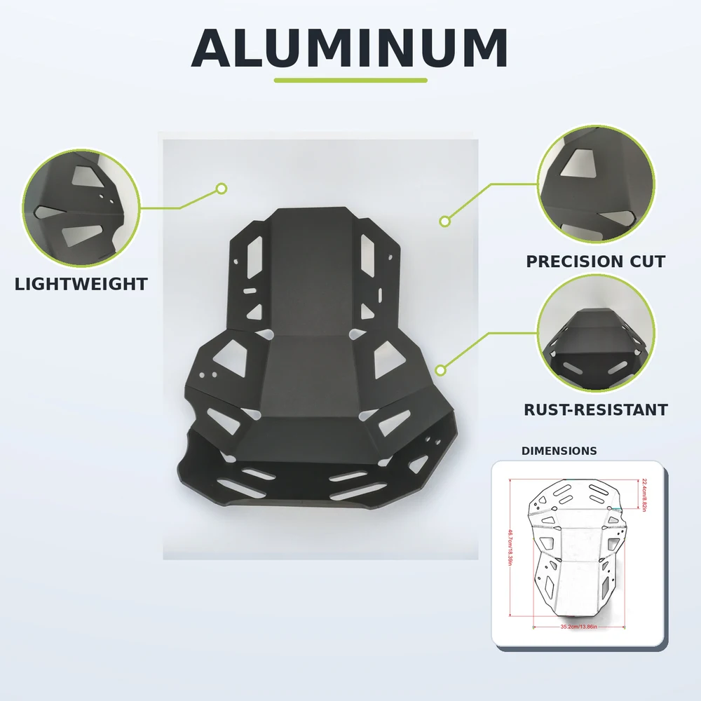 For KAWASAKI Versys 650 KLE650 2015-2023 Motorcycle Engine Chassis Guard Versys650 Anti-Collision Bash Bottom Skid Plate Cover
