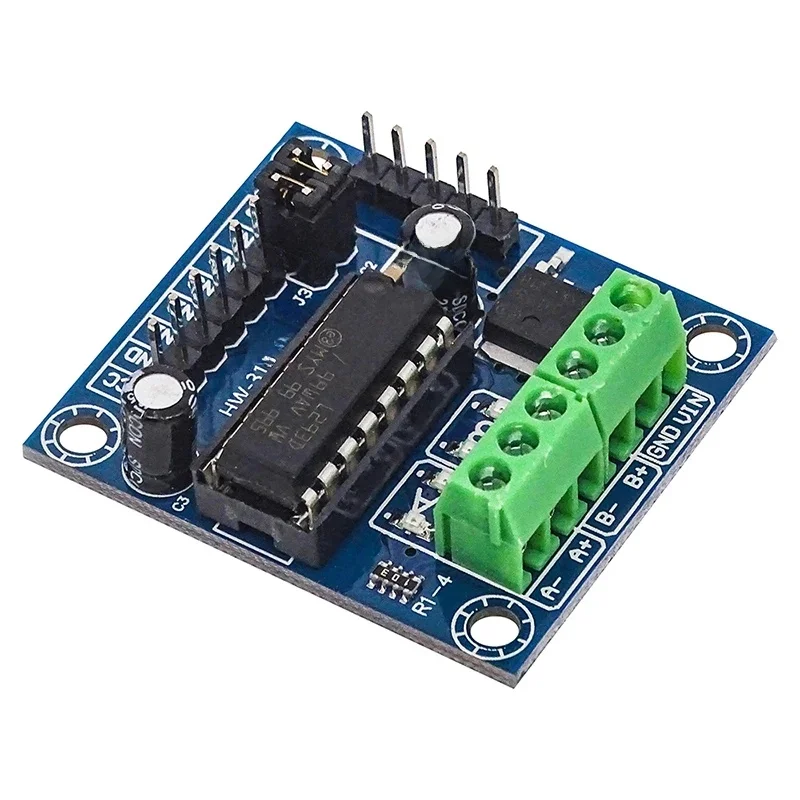 MINI L293D Rozszerzenie napędu silnika Płytka rozwojowa Moduł napędu silnika dla Arduino UNO MEGA2560 R3 — zdjęcie 2
