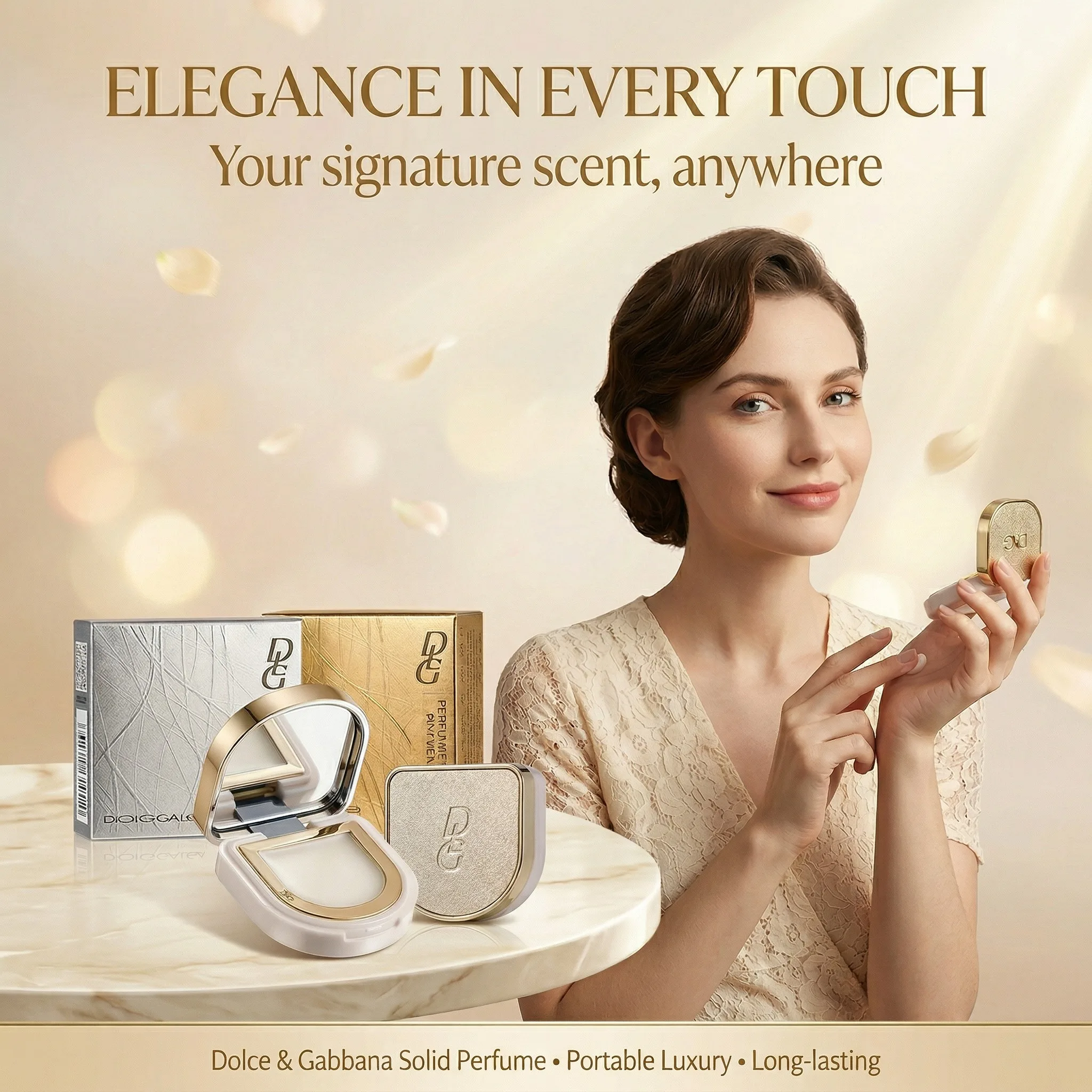 

Модный портативный твердый бальзам с натуральным свежим и элегантным ароматом, стойкие твердые духи, специально разработанные для женщин.