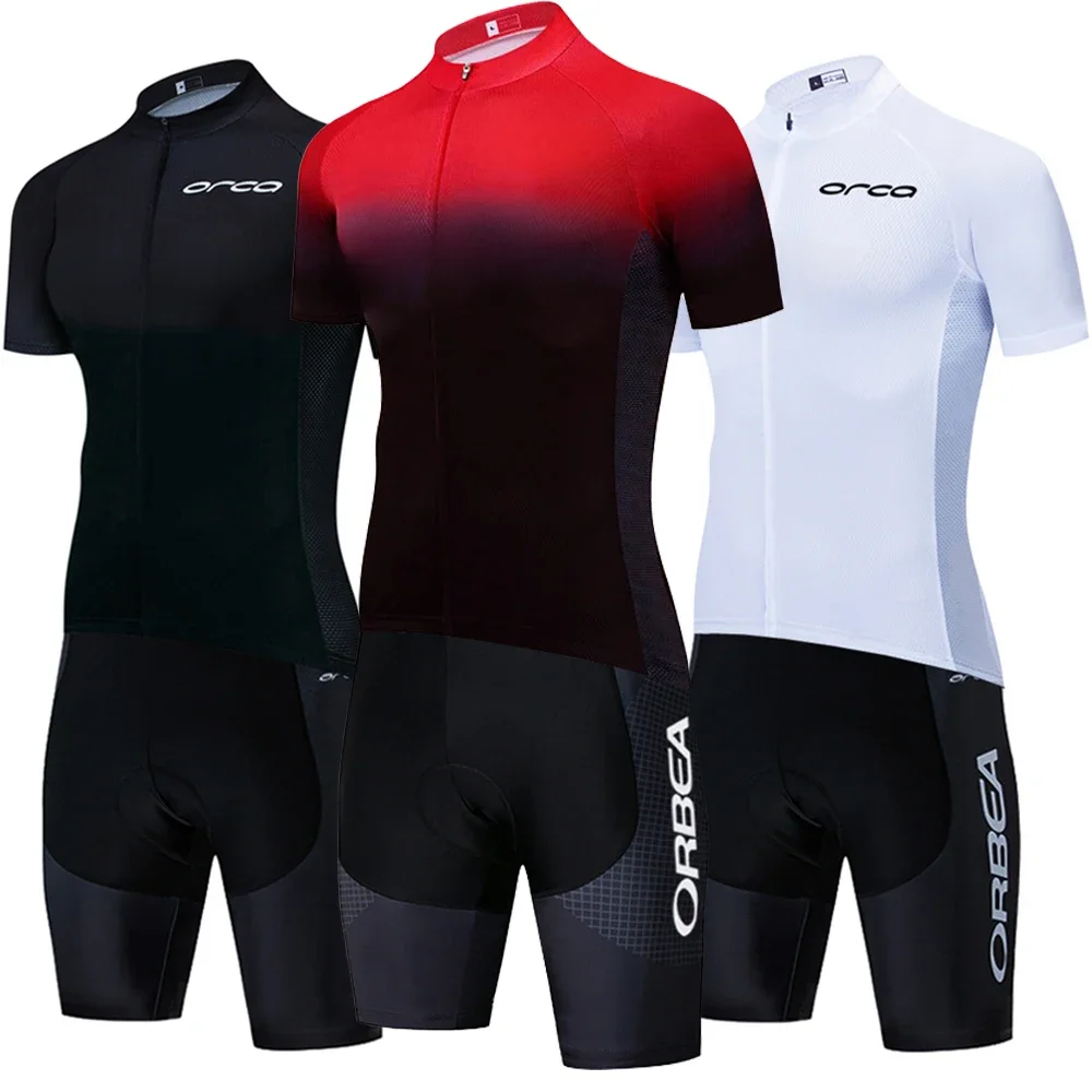 AliExpress New ORBEA ORCA Cycling Jersey Bike Shorts Set Men Women Quick dry Ropa Ciclismo 4 Pockets Summer Pro Bicycle T-Shirt Clothing