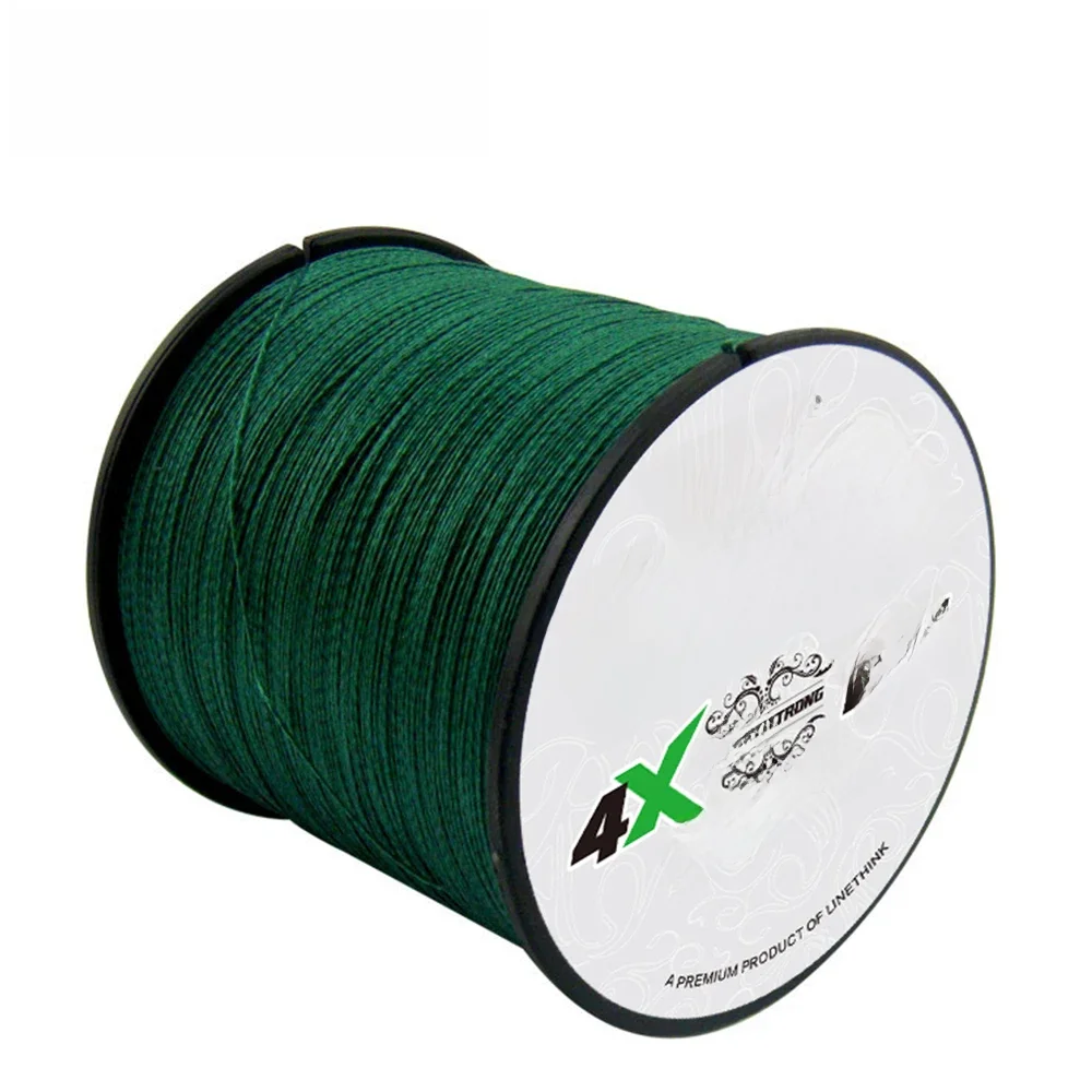 Ligne de pêche tressée Linethink Goal 300m / 500m, durable, 4 brins, super résistante, résistante à l'usure, lancer fluide, accessoires de pêche en mer
