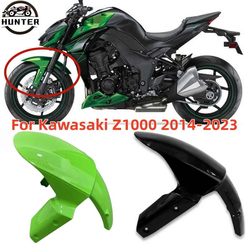 

Motorcycle ABS Carbon Fiber Front Fender Wheel Hugger Mudguard Splash Guard Fairing Fit For Kawasaki Z1000 2014 2015 2016-2023